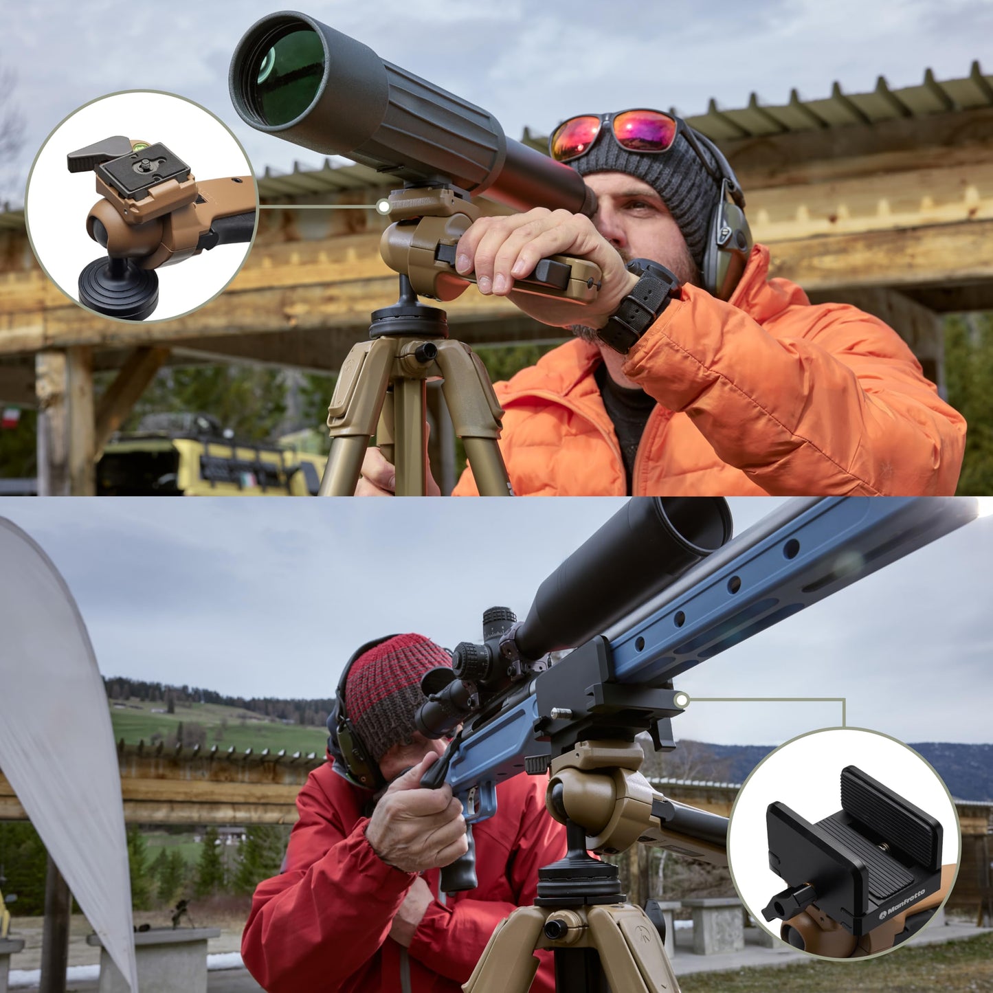 Manfrotto Alpha S.H.O.T. Grip Tripod Kit (190-Series Legs)