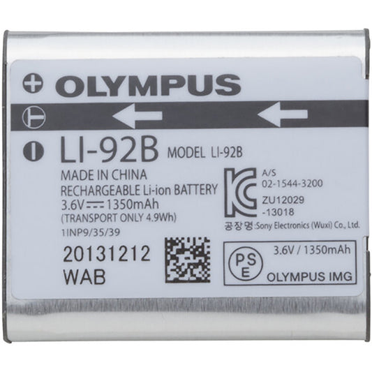 OM SYSTEM LI-92B Rechargeable Lithium-Ion Battery