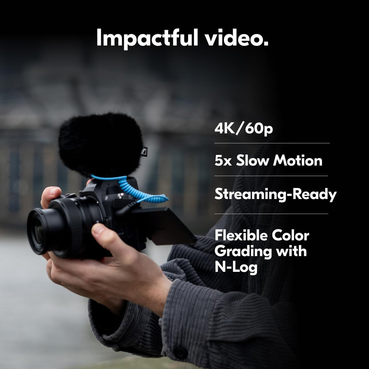 Nikon Z5 II Mirrorless Camera with 24-50mm f/4-6.3 Lens