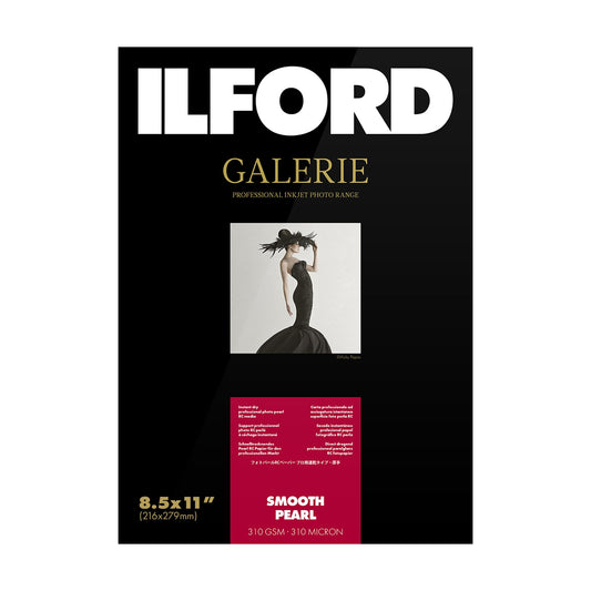 Ilford GALERIE Prestige Smooth Pearl Paper 8.5x11 25 Sheet Box