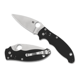 Spyderco Manix 2 - Black G-10 / Stonewash CPM-S30V - C101GP2