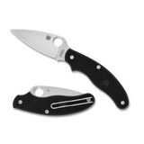 Spyderco UK Penknife Black G-10 / Satin CTS BD1N C94PBK
