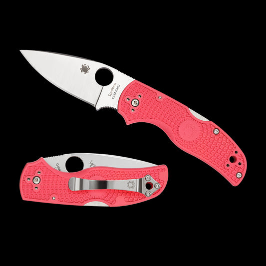 Spyderco Native 5 Lightweight, Pink FRN / Satin CPM-S30V - C41PPN5