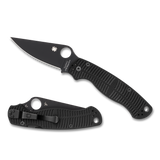 Spyderco Paramilitary 2 Salt Black G10, Black MagnaCut - C81GMCBKP2