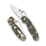 Spyderco Para 3 Digital Camo G10, Stonewash S45VN - C223GPCMO