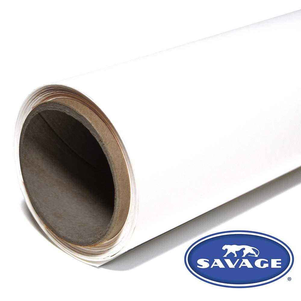 Savage Seamless Background Paper 26" x 12 yd Super White