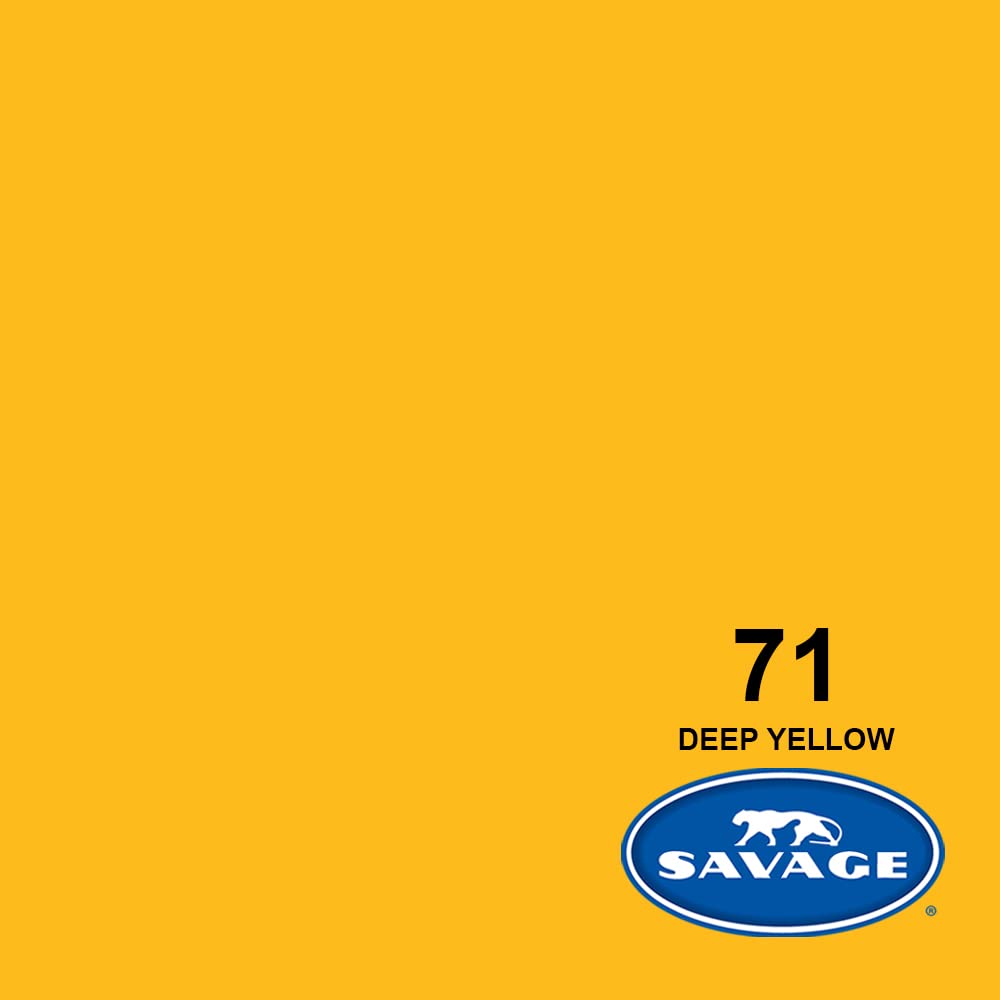 Savage Seamless Background Paper 26" x 12 yd Deep Yellow