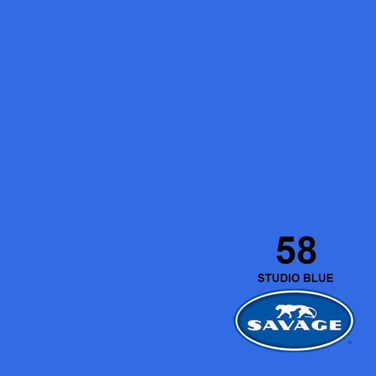 Savage Seamless Background Paper 26" x 12 yd Studio Blue