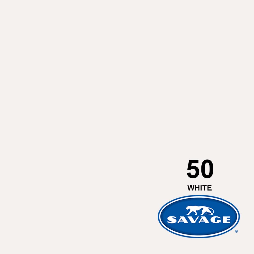Savage Seamless Background Paper 26" x 12 yd White