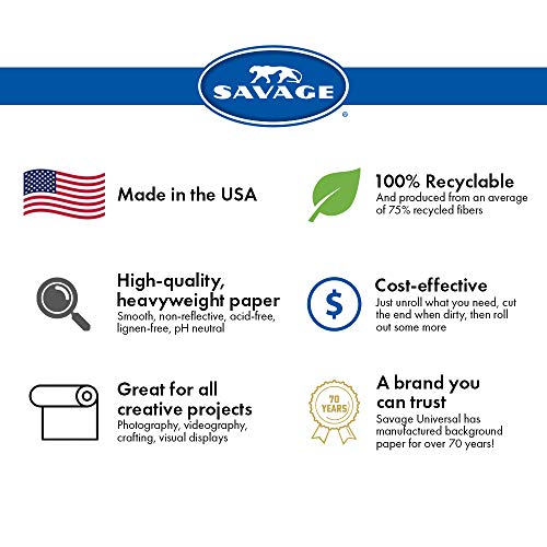 Savage Seamless Background Paper 26" x 12 yd Lemonade
