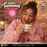Fun Doh Christmas Slow-Rise Squishy Dumpling Toy