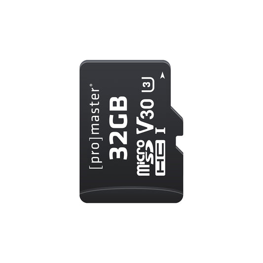 Promaster 32GB Micro SDHC Advanced UHS-I V30 Memory Card
