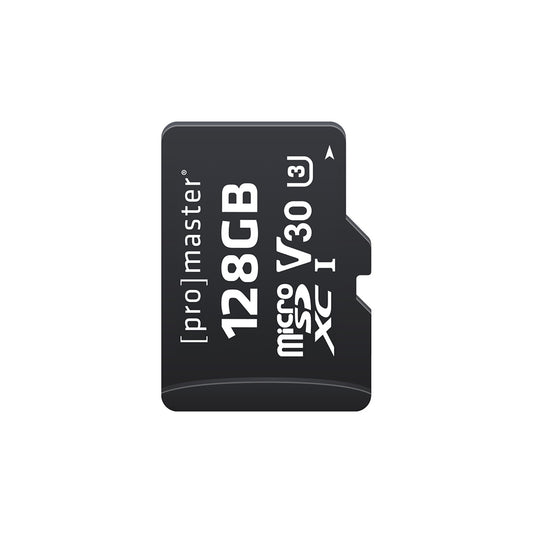 Promaster 128GB Micro SDHC Advanced UHS-I V30 Memory Card