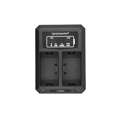 Promaster Battery & Charger Kit for Canon LP-E6P