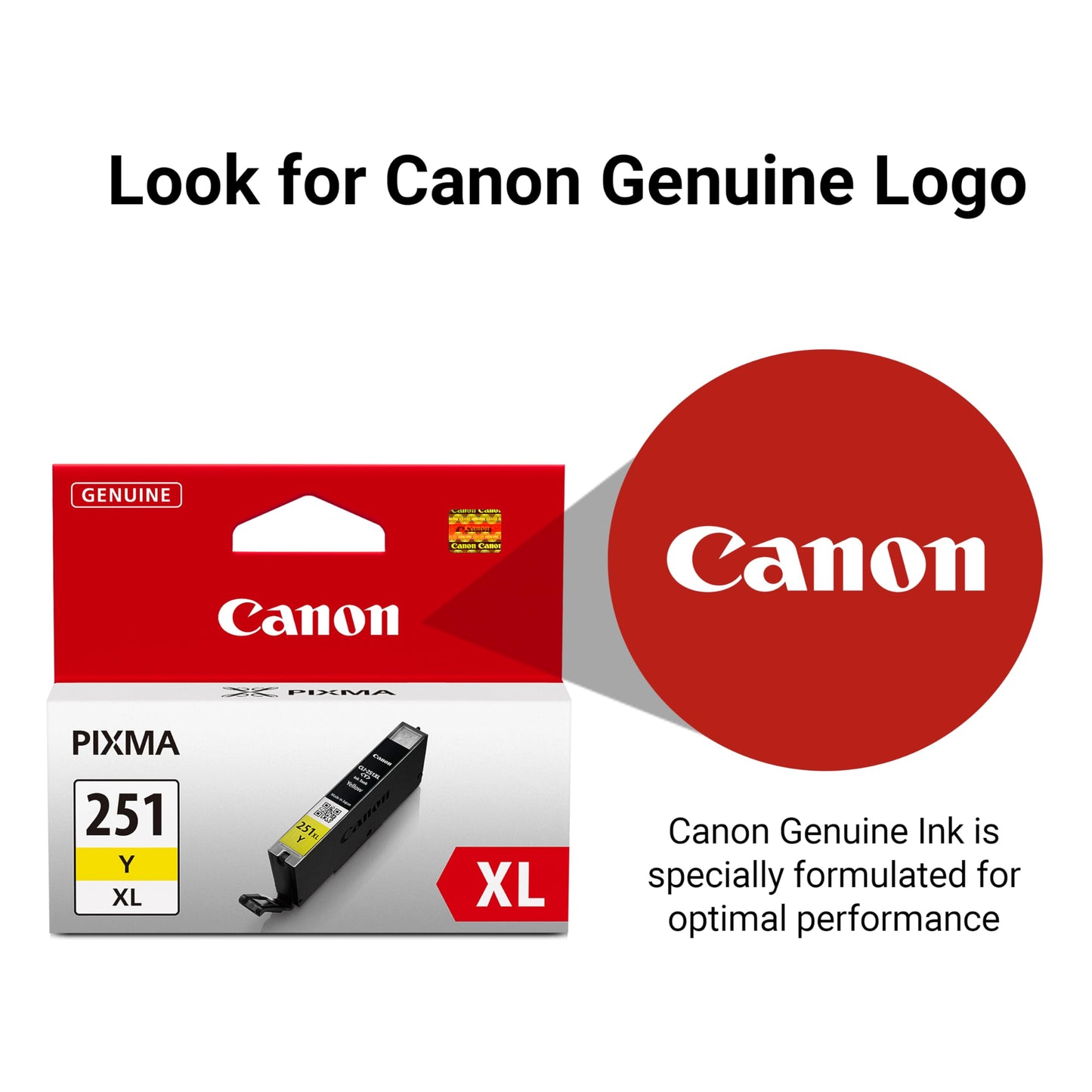 Canon CLI-251Y XL High-Capacity Yellow Ink Tank