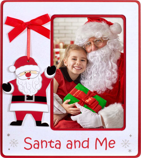 Malden Santa and Me Vertical 4x6 Frame
