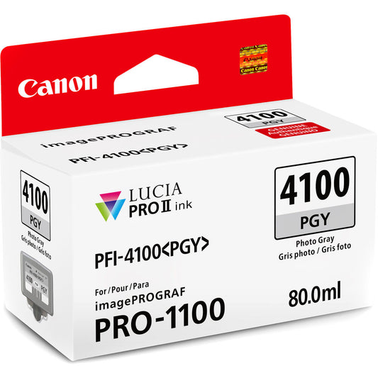 Canon PFI-4100 Photo Gray Pigment Ink Tank for Pro 1100