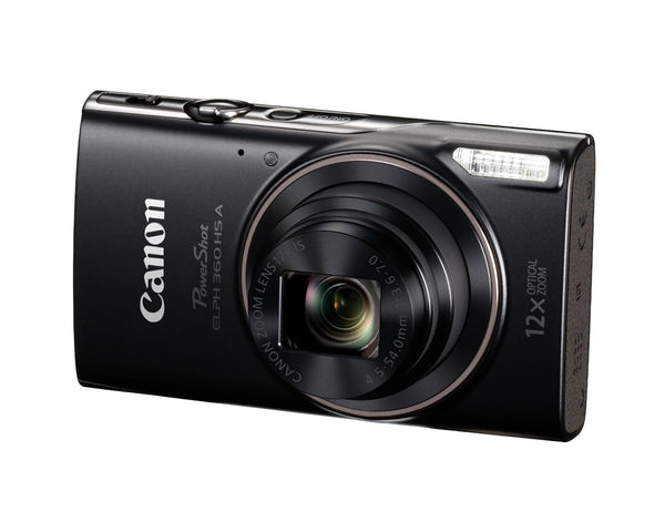Canon PowerShot ELPH 360 HS A Digital Camera (Black)