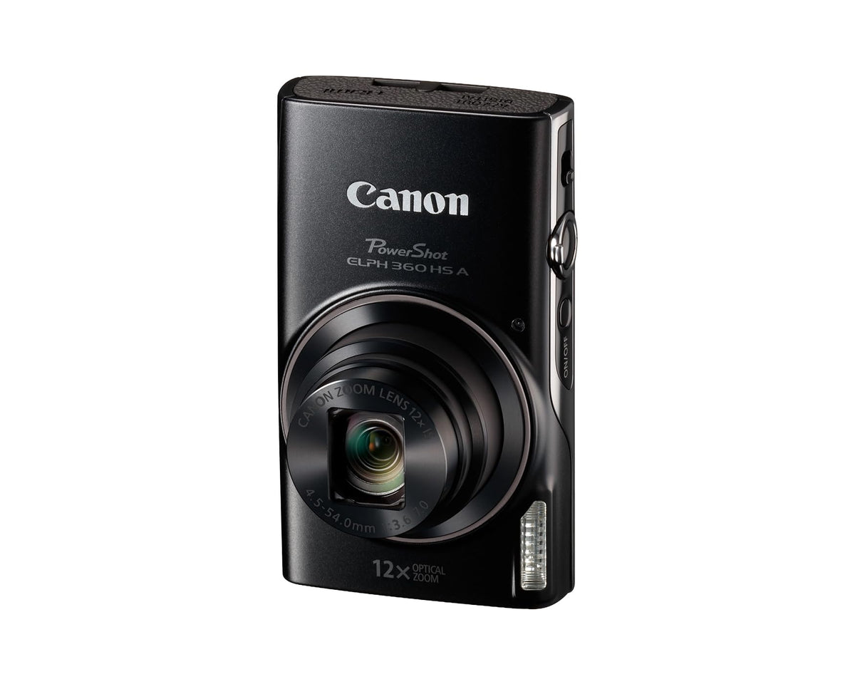 Canon PowerShot ELPH 360 HS A Digital Camera (Black)