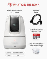Canon PowerShot PICK PTZ Camera (White)