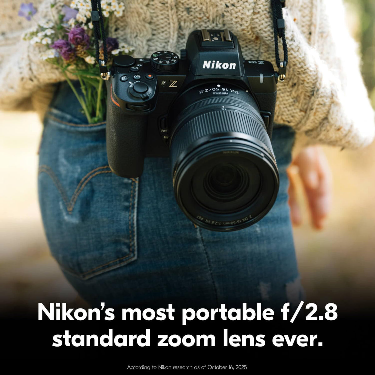 Nikon NIKKOR Z DX 16-50mm f/2.8 VR Lens