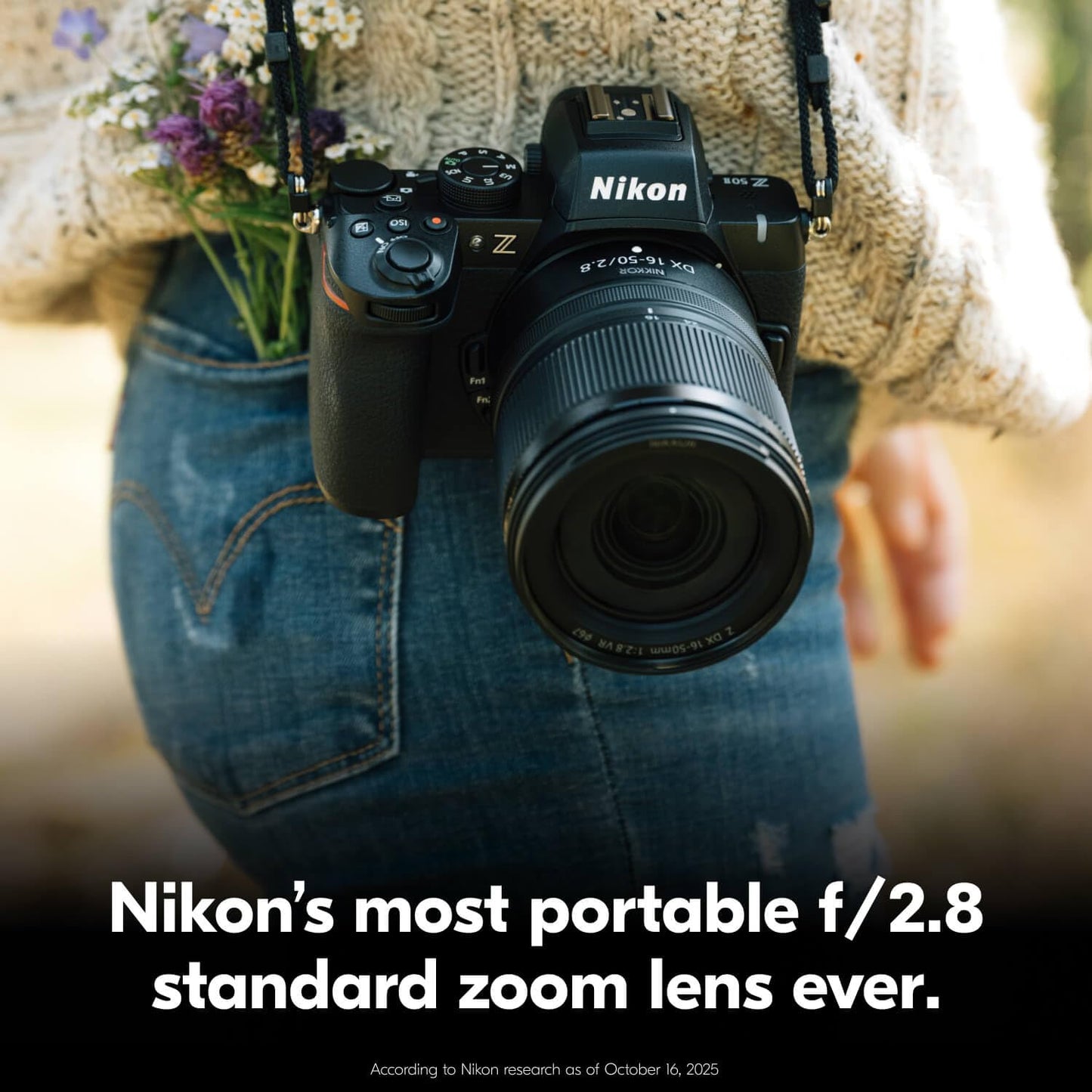 Nikon NIKKOR Z DX 16-50mm f/2.8 VR Lens