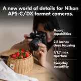 Nikon NIKKOR Z DX MC 35mm f/1.7 Lens
