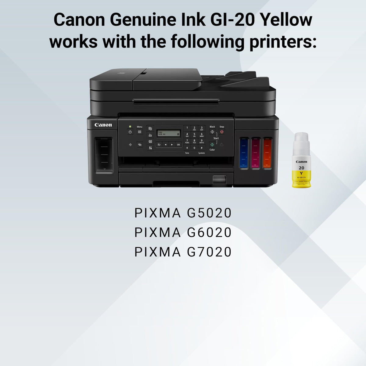 Canon GI-20 Yellow Ink Bottle