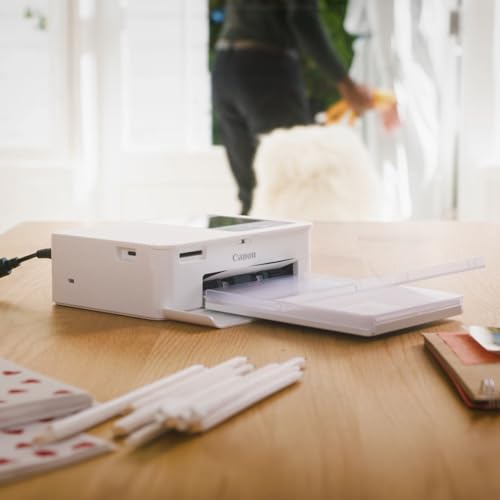 Canon SELPHY CP1500 Wireless Compact Photo Printer (White)