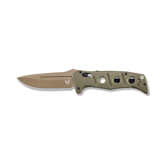 Benchmade Adamas OTS Auto OD Green Drop Point 2750FE-2