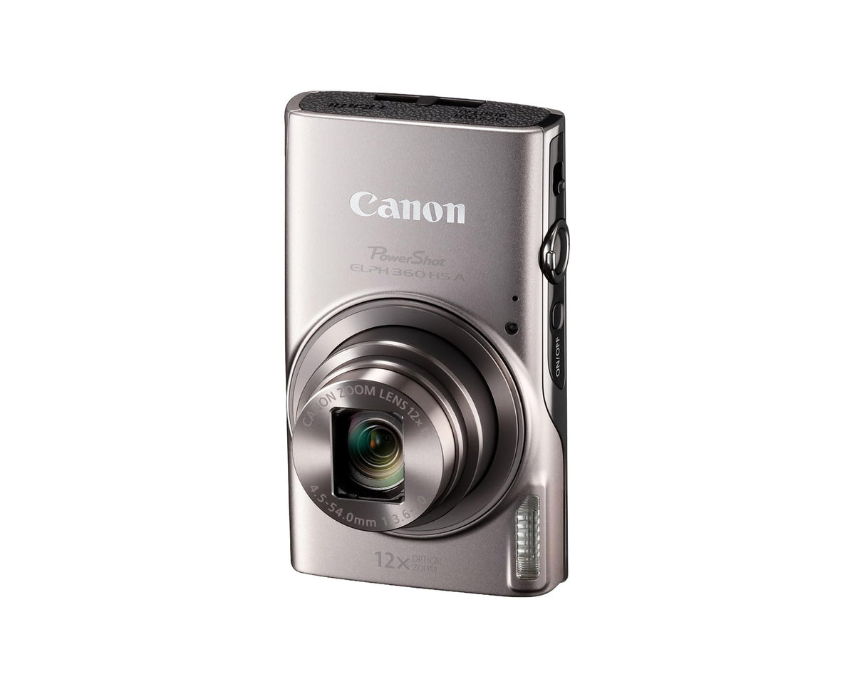 Canon PowerShot ELPH 360 HS A Digital Camera (Silver)