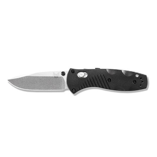 Benchmade 585 Mini Barrage Black Valox Drop Point