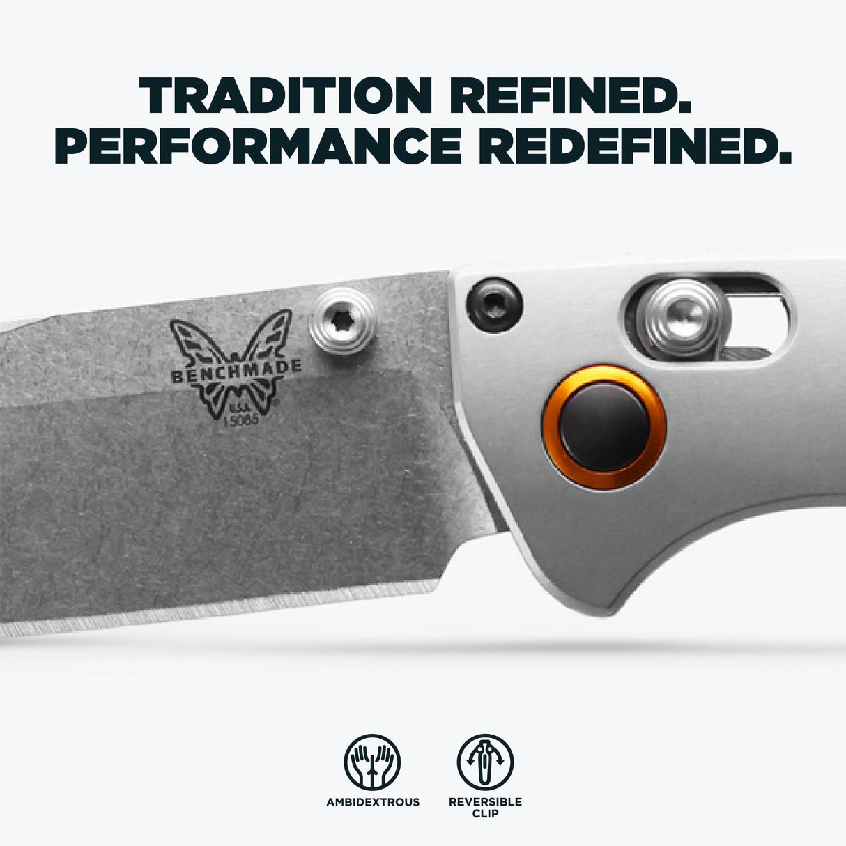 Benchmade Mini Crooked River Plain Edge Wood 15085-2