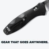 Benchmade Barrage Satin Drop Point 580