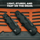 Benchmade Barrage Satin Drop Point 580