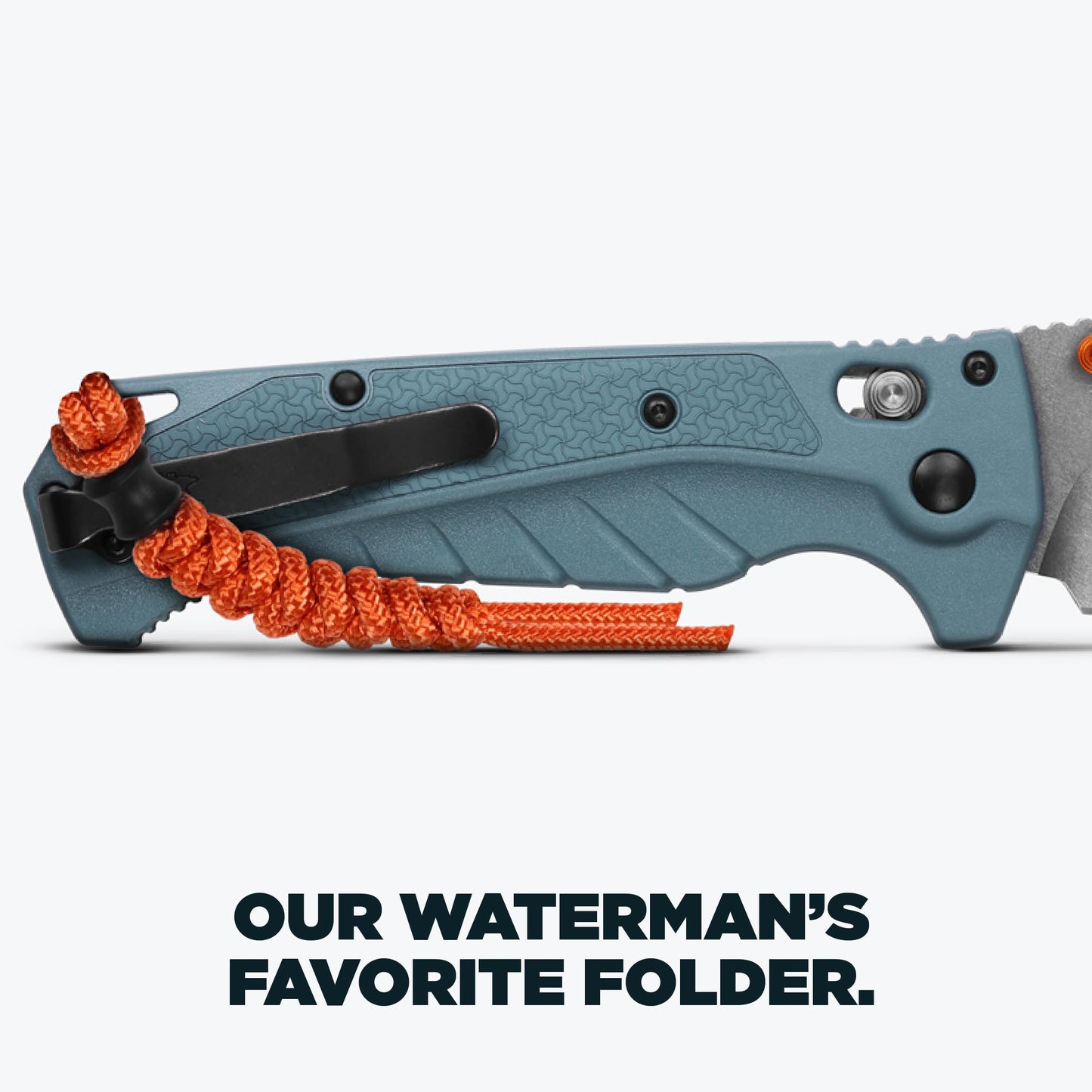 Benchmade Adira Depth Blue Grivory Drop Point