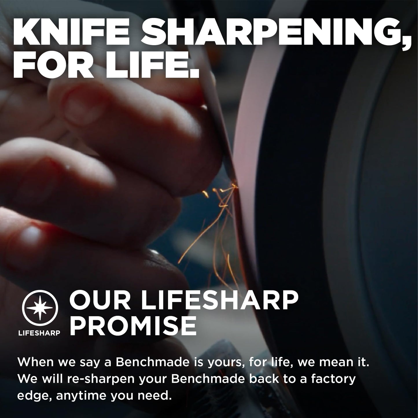 Benchmade North Fork Stabilized Wood Drop Point