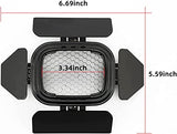 Godox Barndoor Kit with 4 Color Gels for AD200 Speedlight Head