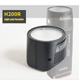 Godox Witstro H200R Round Flash Head for AD200 TTL Pocket Flash
