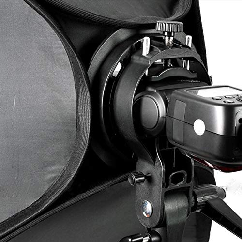 Godox S-Type Bowens Mount Flash Bracket with Softbox Kit (15.7 x 15.7")