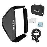 Godox S-Type Bowens Mount Flash Bracket with Softbox Kit (19.6 x 19.6")