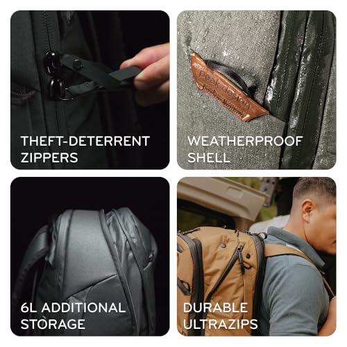 Peak Design Travel Backpack (Black) 45L