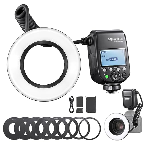 Godox MF-R76C TTL Macro Ring Flash For Canon