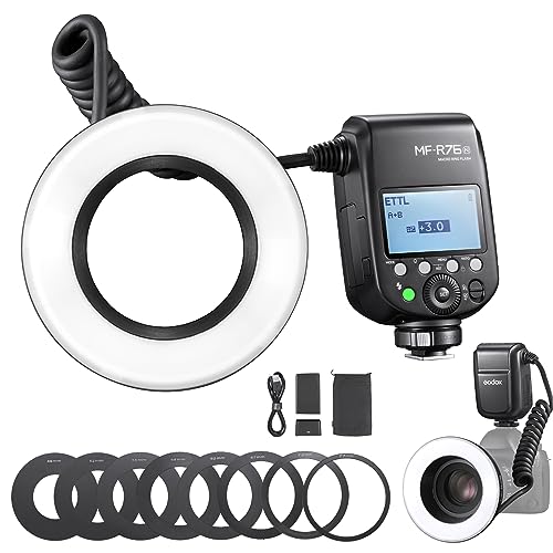 Godox MF-R76N TTL Macro Ring Flash For Nikon