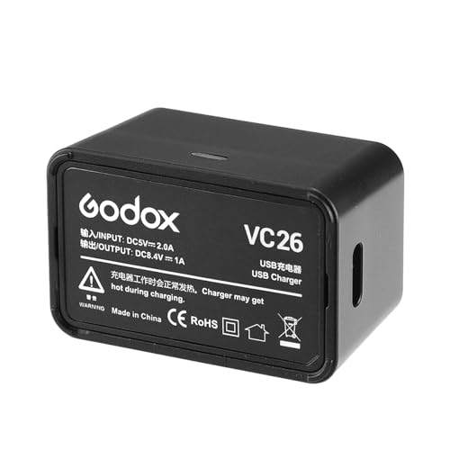 Godox VC26 USB Charger for V1 Battery