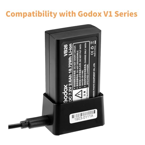 Godox VC26 USB Charger for V1 Battery
