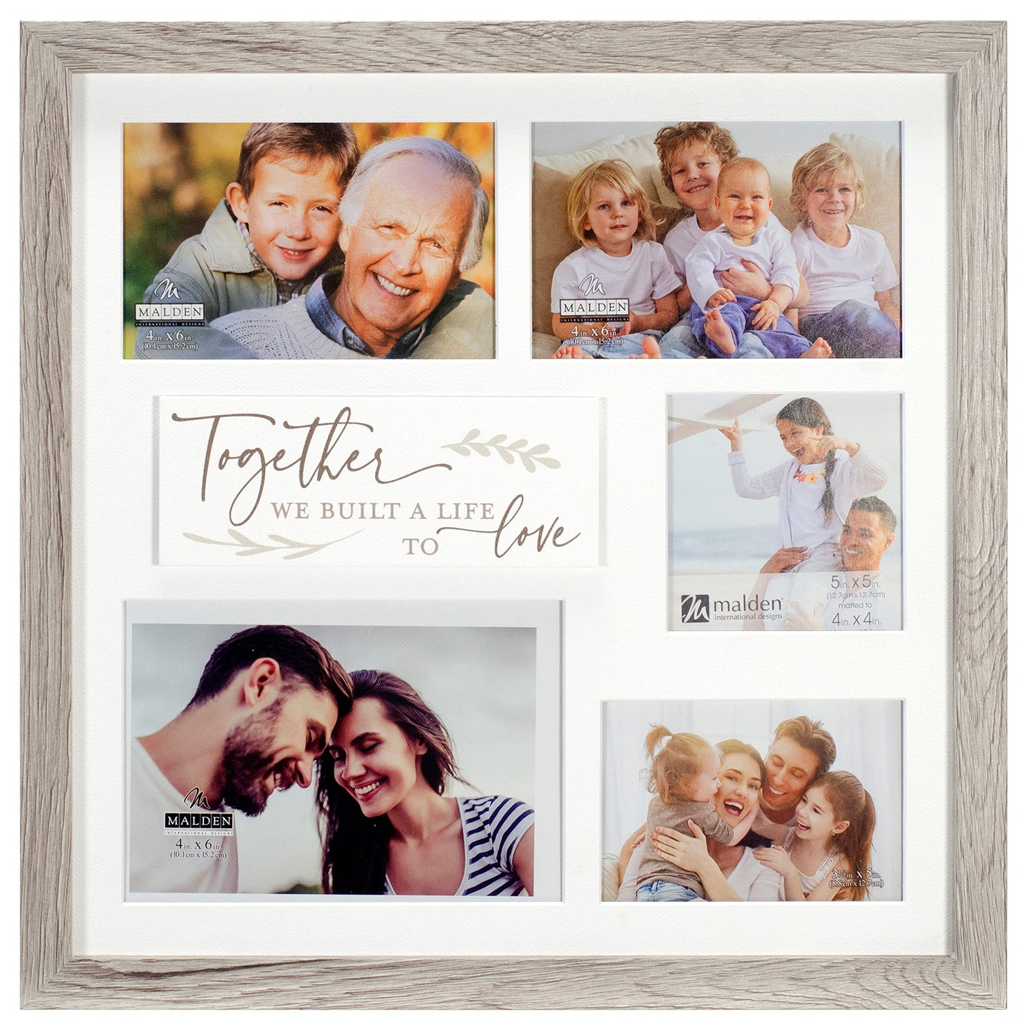 Malden 5 Opening Love Happy Family Frame
