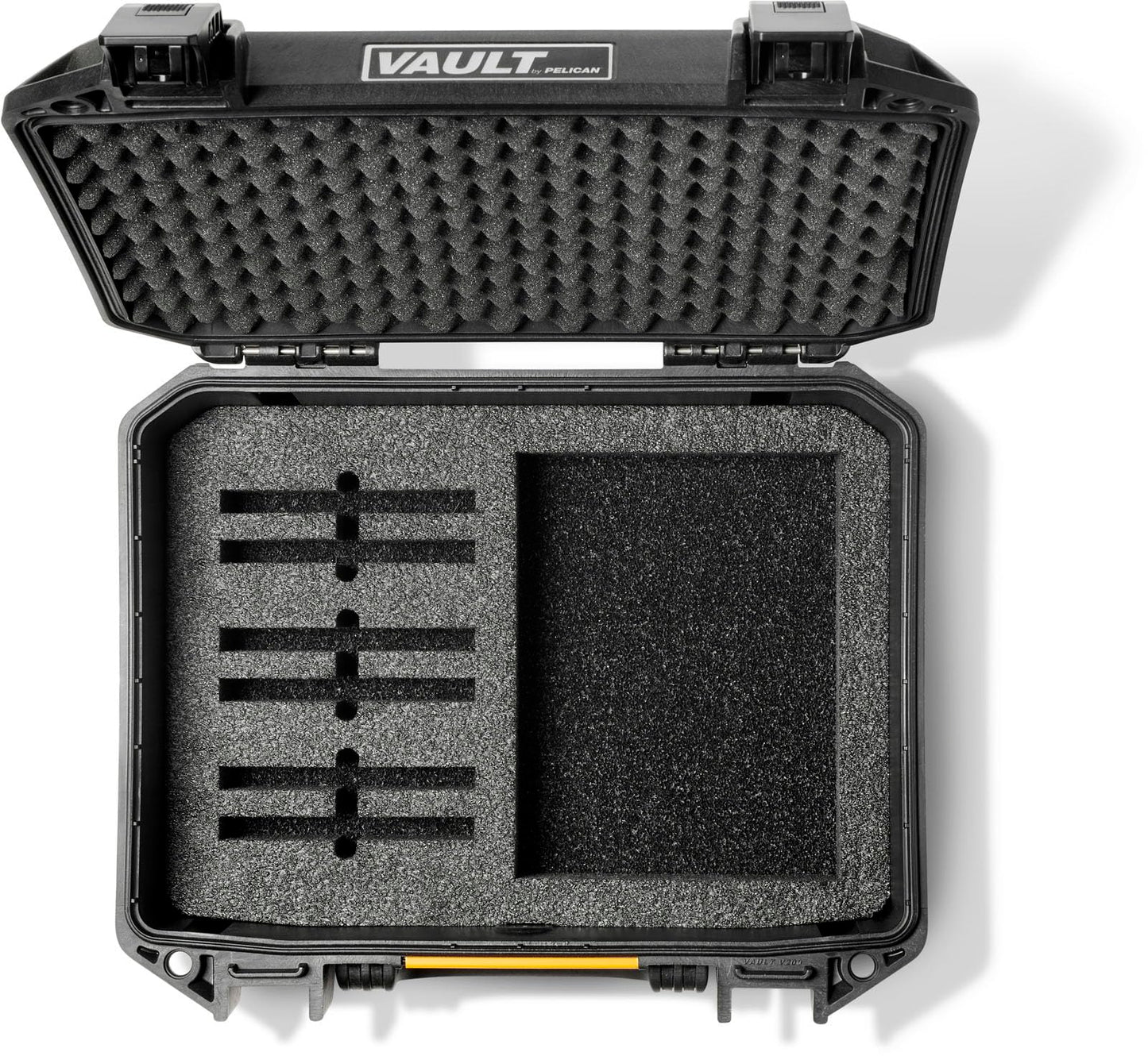 Pelican Vault V200 2-Pistol Case for 1911 (Custom Pre-cut Foam)