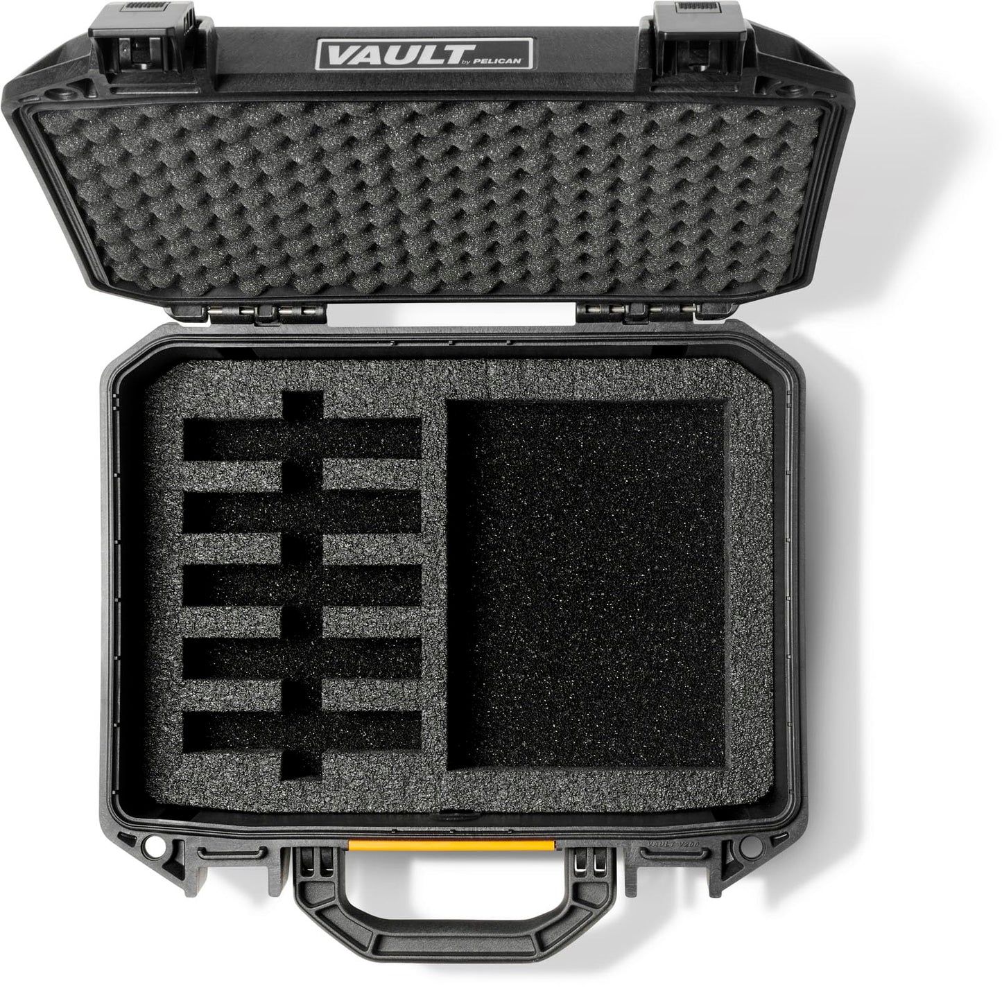 Pelican Vault V200 2-Pistol Case Universal (Custom Pre-cut Foam)