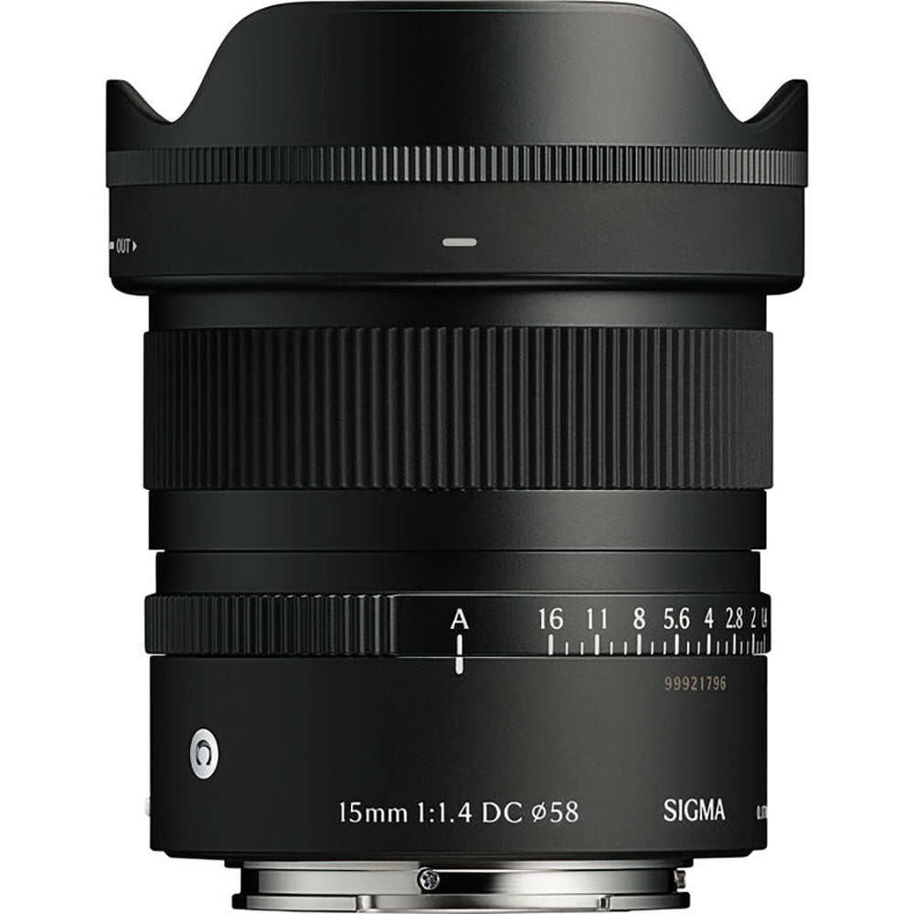 Sigma 15mm f/1.4 DC Contemporary Lens (FUJIFILM X)